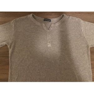 brandy melville light gray long sleeve
